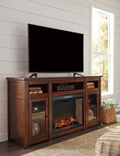 Load image into Gallery viewer, Harpan XL TV Stand w/Fireplace Option
