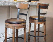 Load image into Gallery viewer, Pinnadel UPH Swivel Barstool (1/CN)
