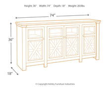 Load image into Gallery viewer, Bolanburg Extra Large TV Stand
