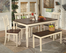 Load image into Gallery viewer, Whitesburg Large Dining Room Bench
