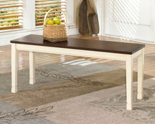 Load image into Gallery viewer, Whitesburg Large Dining Room Bench
