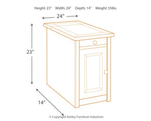 Load image into Gallery viewer, Tyler Creek Chair Side End Table
