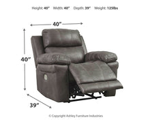 Load image into Gallery viewer, Erlangen PWR Recliner/ADJ Headrest
