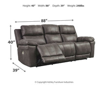 Load image into Gallery viewer, Erlangen PWR REC Sofa with ADJ Headrest
