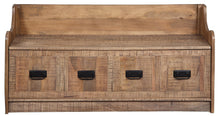 Load image into Gallery viewer, Garrettville Storage Bench
