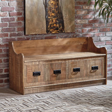 Load image into Gallery viewer, Garrettville Storage Bench
