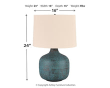 Load image into Gallery viewer, Malthace Metal Table Lamp (1/CN)
