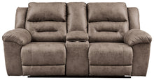 Load image into Gallery viewer, Stoneland DBL Rec Loveseat w/Console
