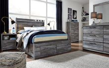 Load image into Gallery viewer, Baystorm  Panel Bed With 2 Storage Drawers
