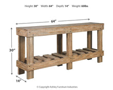 Load image into Gallery viewer, Susandeer Console Sofa Table
