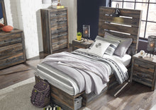 Load image into Gallery viewer, Drystan  Panel Bed With 4 Storage Drawers
