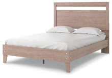 Load image into Gallery viewer, Flannia Queen Panel Platform Bed
