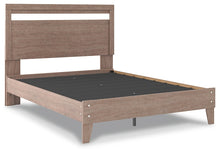 Load image into Gallery viewer, Flannia Queen Panel Platform Bed
