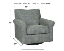 Load image into Gallery viewer, Renley Swivel Glider Accent Chair
