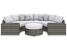 Load image into Gallery viewer, Harbor Court 4-Piece Outdoor Sectional with Ottoman
