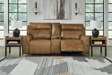 Load image into Gallery viewer, Game Plan PWR REC Loveseat/CON/ADJ HDRST
