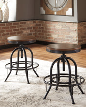 Load image into Gallery viewer, Valebeck Swivel Barstool (2/CN)
