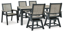 Load image into Gallery viewer, Mount Valley Outdoor Dining Table and 6 Chairs
