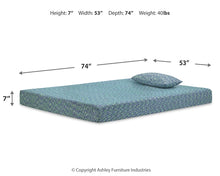 Load image into Gallery viewer, iKidz Blue Full Mattress and Pillow 2/CN
