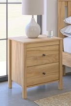 Load image into Gallery viewer, Bermacy Two Drawer Night Stand
