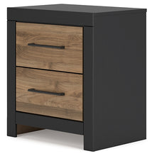 Load image into Gallery viewer, Vertani Two Drawer Night Stand
