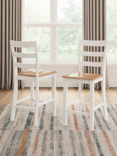 Load image into Gallery viewer, Gesthaven Counter Height Dining Table and 2 Barstools
