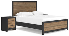 Load image into Gallery viewer, Vertani Queen Panel Bed with 2 Nightstands
