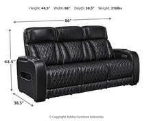 Load image into Gallery viewer, Boyington PWR REC Sofa with ADJ Headrest
