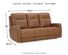 Load image into Gallery viewer, Tryanny PWR REC Sofa with ADJ Headrest
