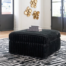 Load image into Gallery viewer, Midnight-Madness Oversized Accent Ottoman
