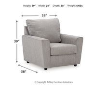 Load image into Gallery viewer, Stairatt Chair and Ottoman
