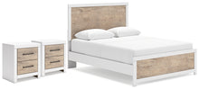 Load image into Gallery viewer, Charbitt Queen Panel Bed with 2 Nightstands
