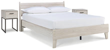 Load image into Gallery viewer, Socalle Queen Platform Bed with 2 Nightstands
