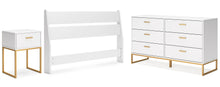 Load image into Gallery viewer, Socalle Queen Panel Headboard with Dresser and Nightstand
