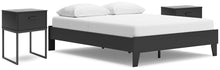 Load image into Gallery viewer, Socalle Queen Platform Bed with 2 Nightstands
