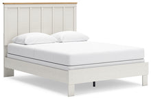 Load image into Gallery viewer, Linnocreek Queen Panel Bed with 2 Nightstands
