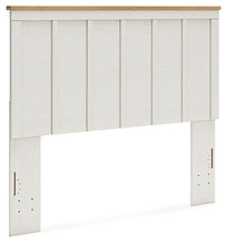 Load image into Gallery viewer, Linnocreek Queen Panel Headboard with Mirrored Dresser
