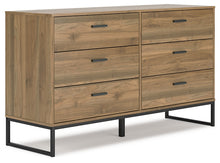 Load image into Gallery viewer, Deanlow Queen Panel Headboard with Dresser and Nightstand
