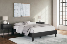 Load image into Gallery viewer, Socalle Queen Platform Bed with 2 Nightstands
