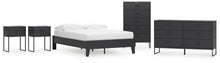 Load image into Gallery viewer, Socalle Queen Panel Headboard with Dresser
