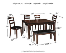 Load image into Gallery viewer, Coviar Dining Room Table Set (6/CN)
