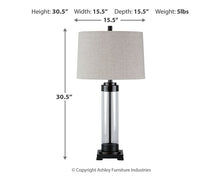 Load image into Gallery viewer, Talar Glass Table Lamp (1/CN)
