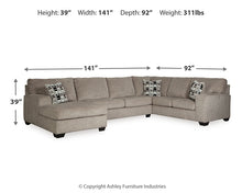 Load image into Gallery viewer, Ballinasloe 3-Piece Sectional with Chaise
