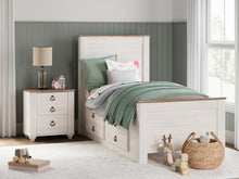 Load image into Gallery viewer, Willowton  Panel Bed With 2 Storage Drawers
