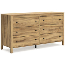 Load image into Gallery viewer, Bermacy Queen Platform Panel Bed with Dresser
