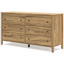 Load image into Gallery viewer, Bermacy Queen Platform Panel Bed with Dresser
