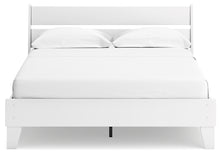 Load image into Gallery viewer, Socalle Queen Panel Platform Bed with 2 Nightstands
