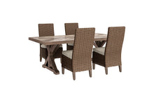 Load image into Gallery viewer, Beachcroft Outdoor Dining Table and 4 Chairs
