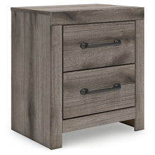 Load image into Gallery viewer, Graystorm Two Drawer Night Stand
