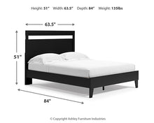 Load image into Gallery viewer, Finch Queen Panel Platform Bed with Dresser
